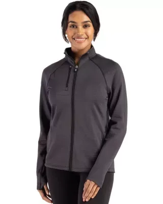 Peshastin Fleece Recycled Full Zip Jacket by Cutter & Buck