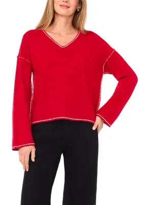 V-Neck Sweater by Vince Camuto