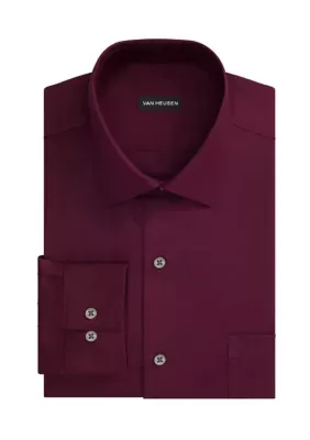 Ultra Wrinkle Free Flex Collar Regular Fit Dress Shirt by Van Heusen