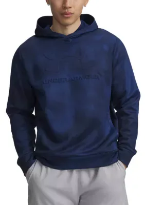 Armour Fleece Print Emboss Hoodie by Under Armour