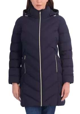 Michael Michael Kors Puffer Jacket with Hood by Michael Kors