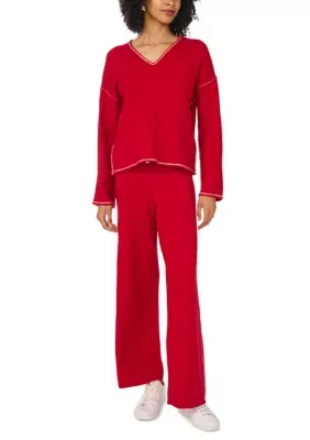 Wide Leg Athletic Pants by Vince Camuto