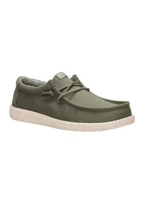 Wally Stretch Canvas Loafers by Hey Dude