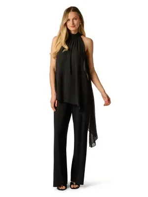 Jersey Combo Jumpsuit by Adrianna Papell