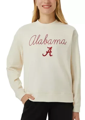 NCAA Alabama Crimson Tide Canopy Thick Knit L/S Top by Concepts Sport