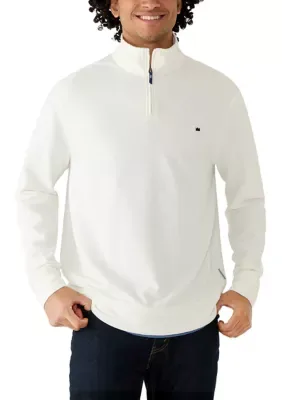 Ottoman 1/4 Zip Pullover by Crown & Ivy
