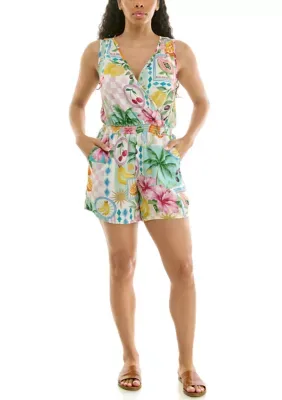 Smocked Waist Romper by Nina