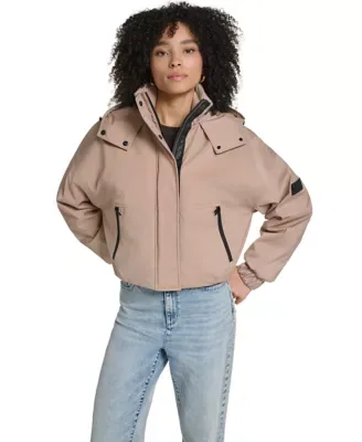 Quilted Peplum Jacket by Karl Lagerfeld
