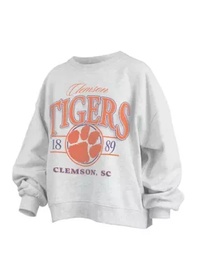 NCAA Clemson Tigers Vinson Mlange Janise Fleece Pullover by Pressbox