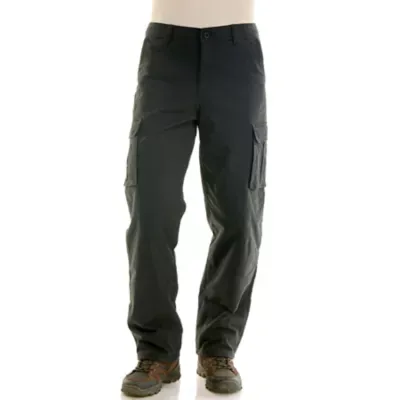 Workwear Fleece-Lined Stretch Canvas Cargo Pant by Hallstatt
