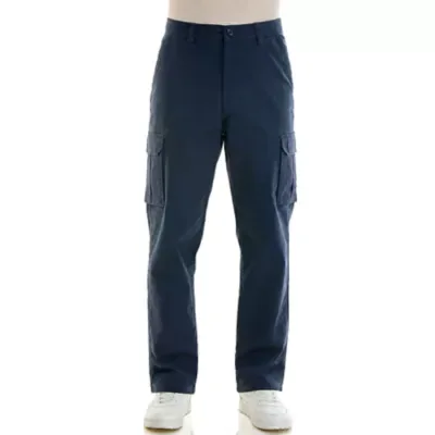 Workwear Fleece-Lined Stretch Canvas Cargo Pant