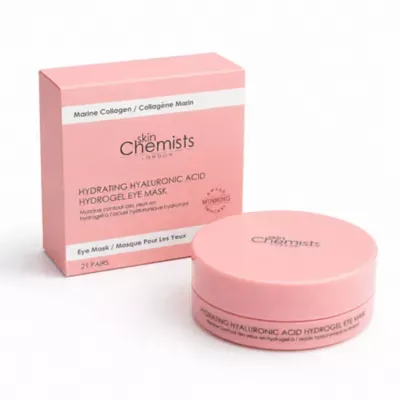 Hydrating Anti-Aging Hyaluronic Acid Hydrogel Eye Mask (20 Pairs) by Skinchemists