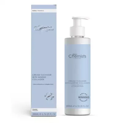 Anti-Aging Foaming Cleanser with Marine Collagen 200ml by Skinchemists