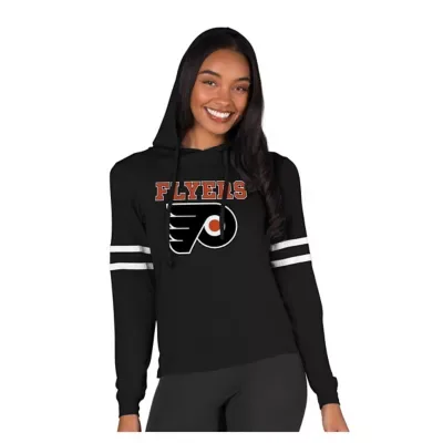NHL Philadelphia Flyers Marathon Long-Sleeve Hooded T-Shirt by Concepts Sport