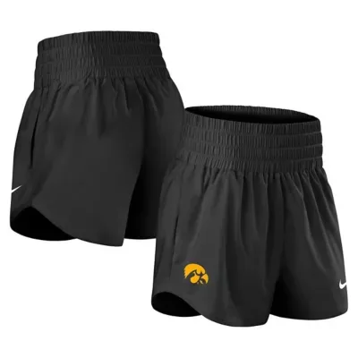 NCAA Iowa Hawkeyes Performance One Dri-FIT High-Rise Shorts by Nike