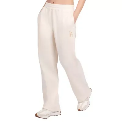 MLB Los Angeles Dodgers Pastel High Waisted Fleece Pants by Starter