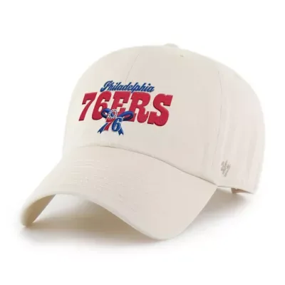 NBA Philadelphia 76ers Bow Stack Clean Up Adjustable Hat by 47