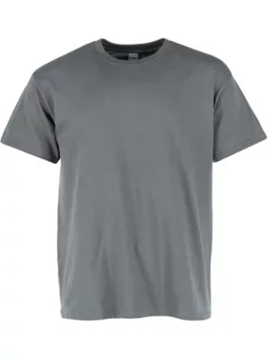Crew Neck Cotton T-Shirt by Gildan