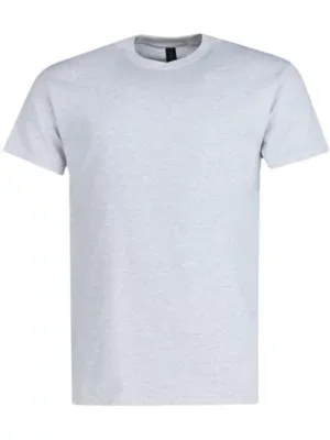 Crew Neck Cotton T-Shirt by Gildan