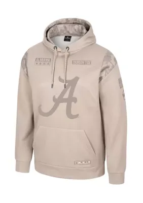 NCAA Alabama Crimson Tide Fort Bliss Poly Hoodie by Colosseum