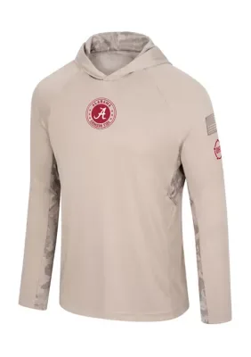 NCAA Alabama Crimson Tide Norfolk Hooded Windshirt by Colosseum