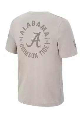 NCAA Alabama Crimson Tide Short Sleeve Fort Bliss Graphic T-Shirt
