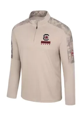 NCAA South Carolina Gamecocks Norfolk Quarter Zip Windshirt by Colosseum