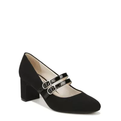 True True Block Heel Pump