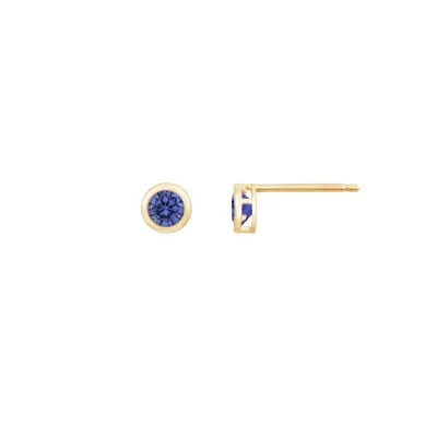 Gold Clad Sterling Silver Earrings by Diamonbliss