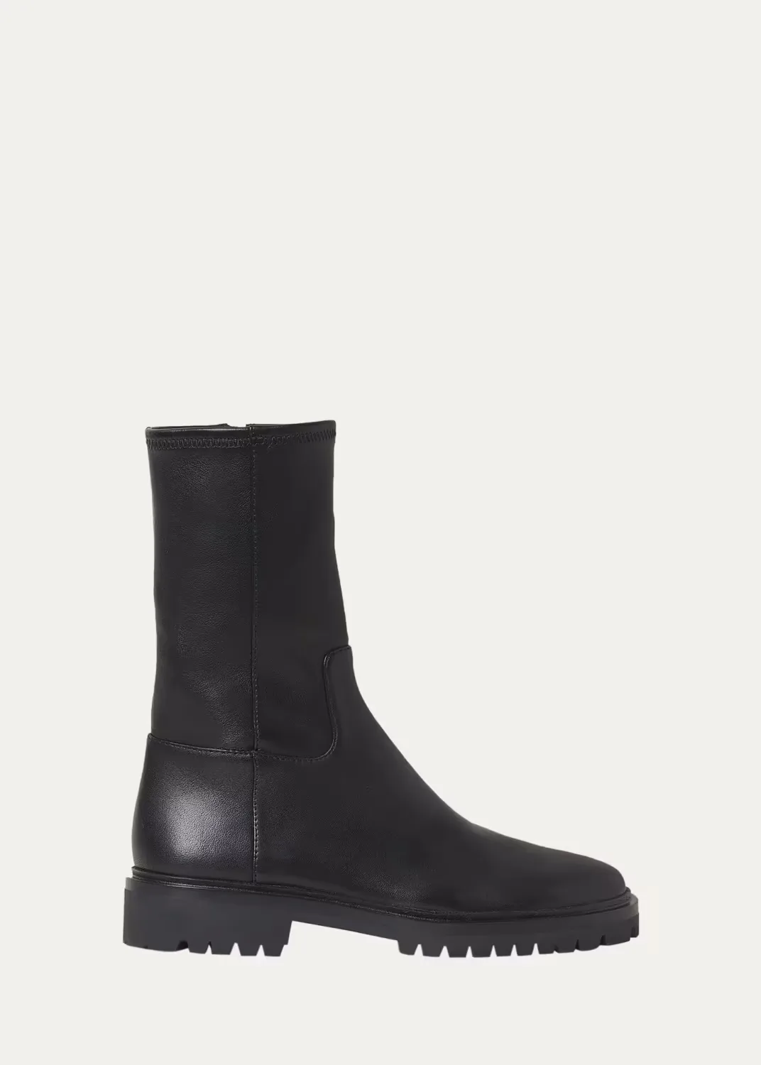 Danny Lambskin Lug-Sole Mid Boots by Loeffler Randall