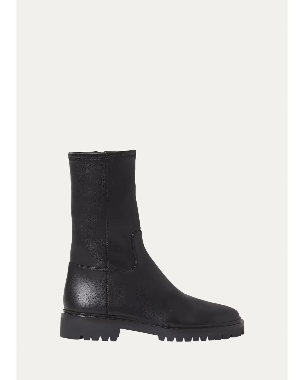 Danny Lambskin Lug-Sole Mid Boots by Loeffler Randall
