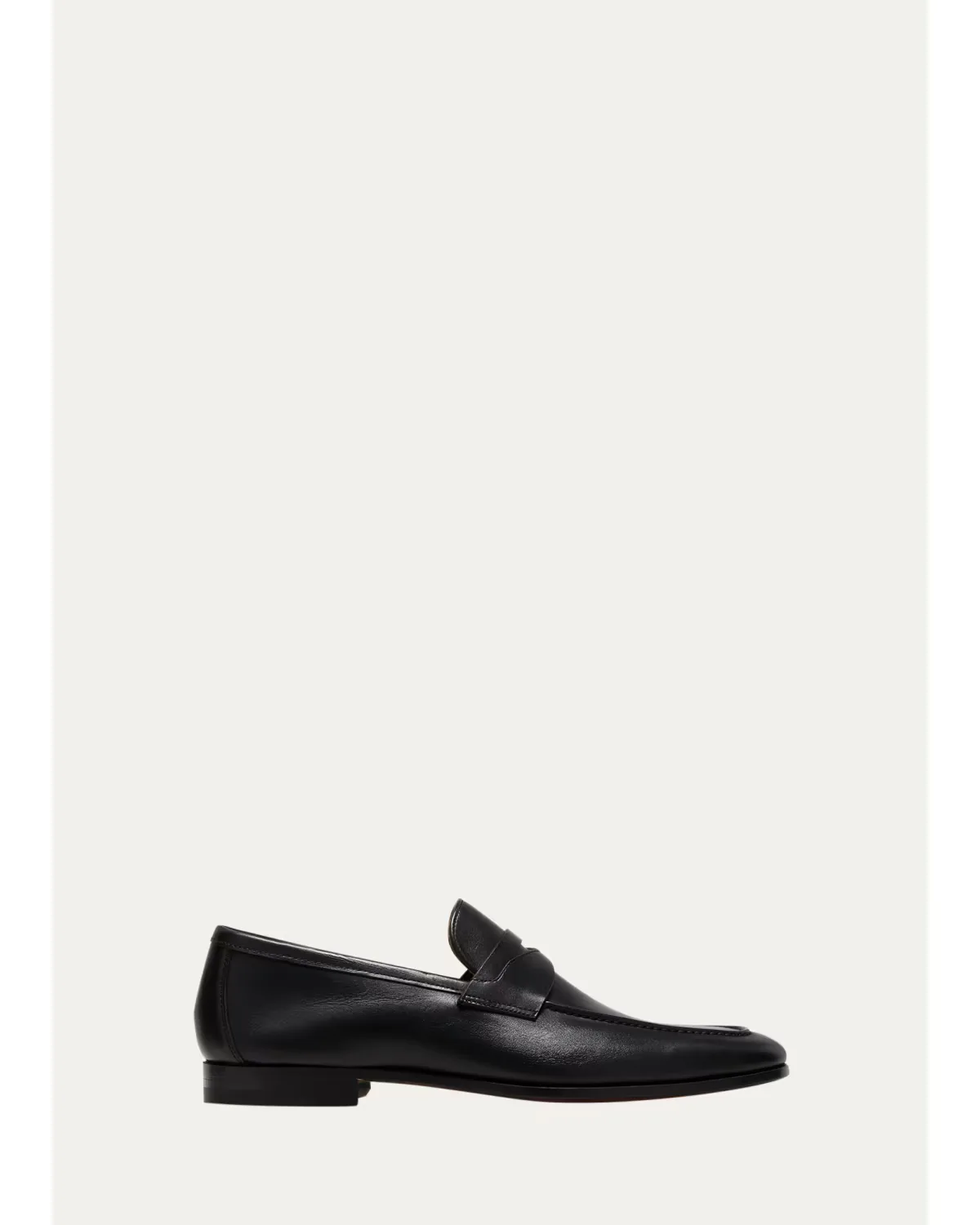 Sasso Leather Penny Loafers by Magnanni