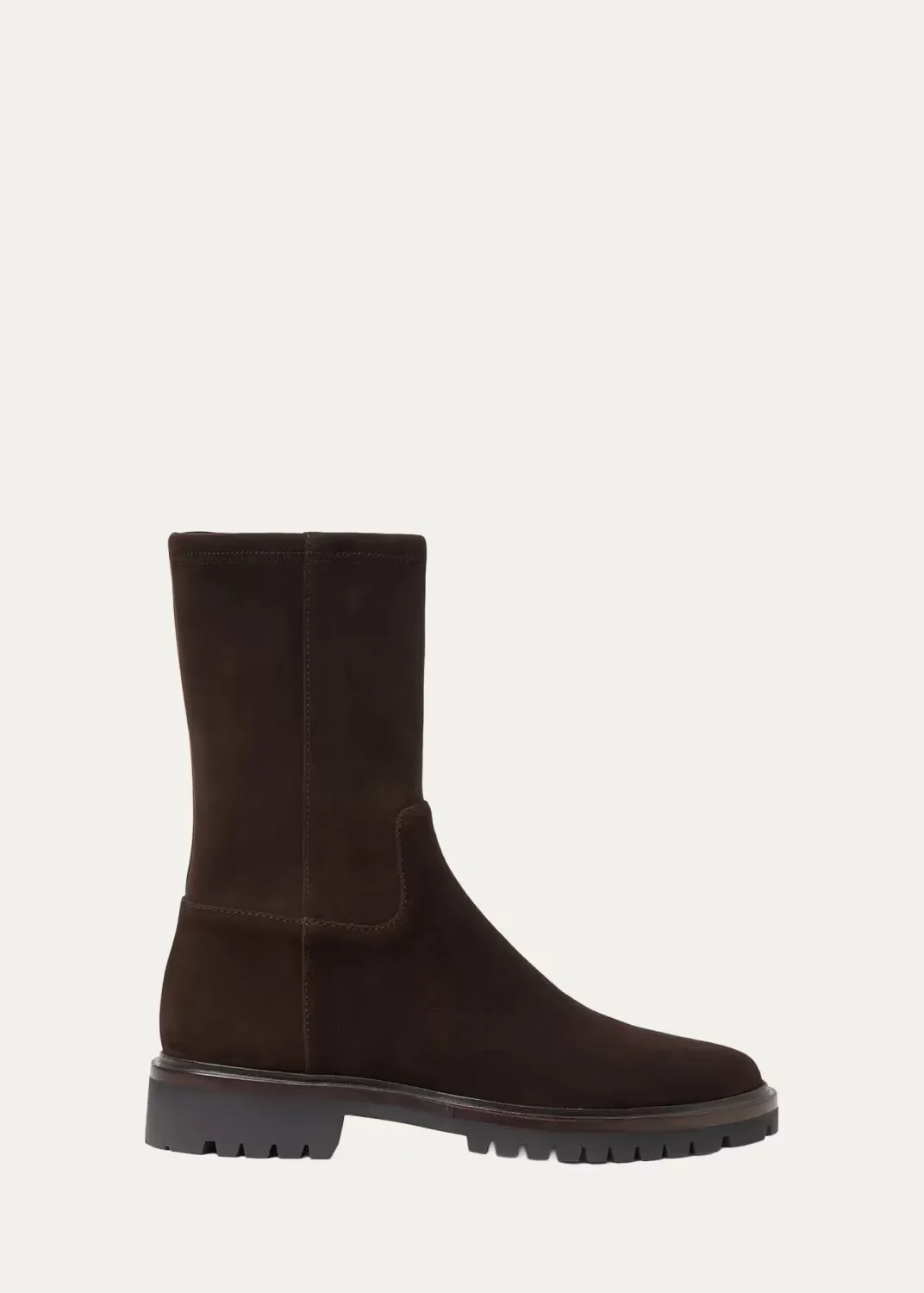 Danny Suede Lug-Sole Ankle Boots