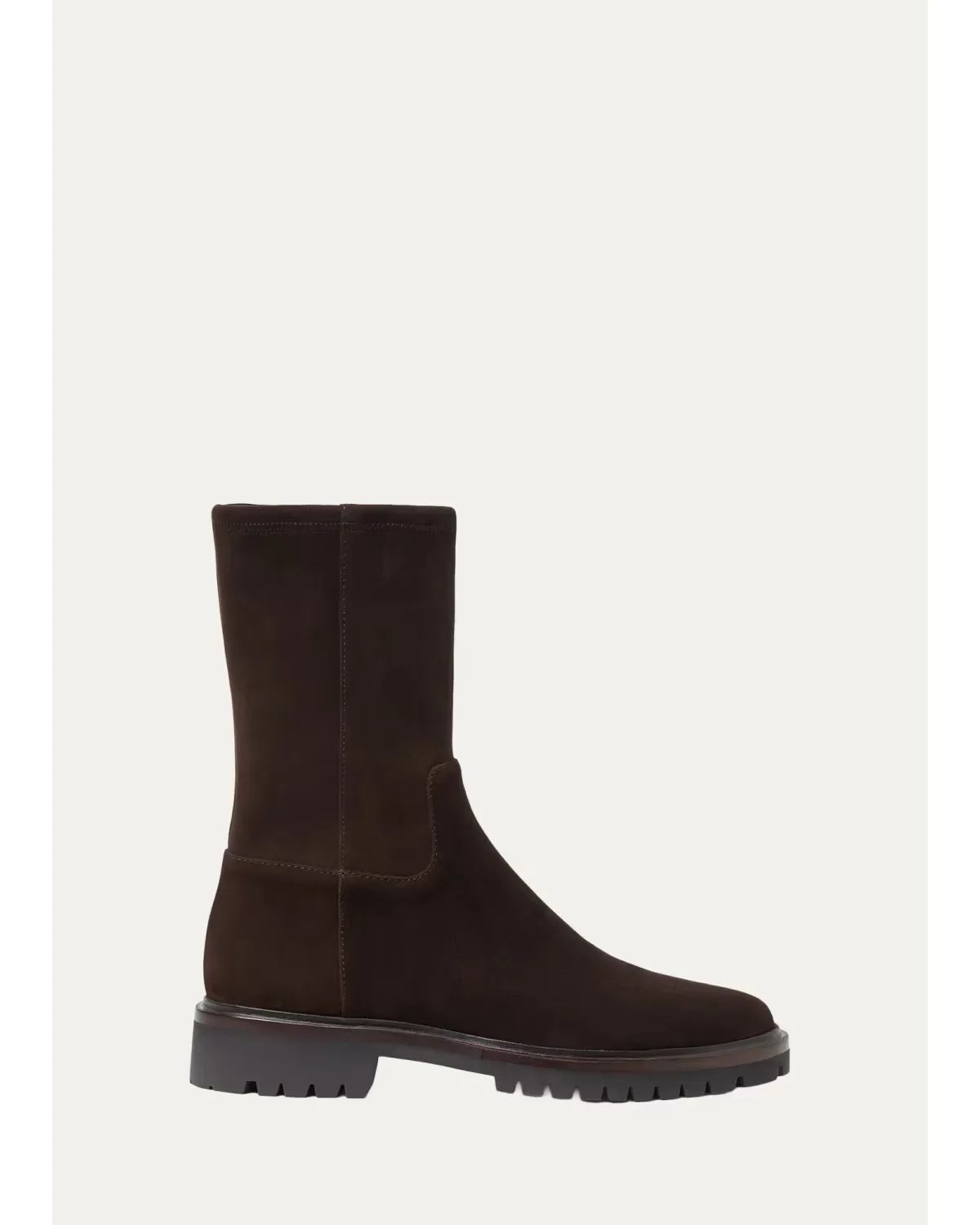 Danny Suede Lug-Sole Ankle Boots
