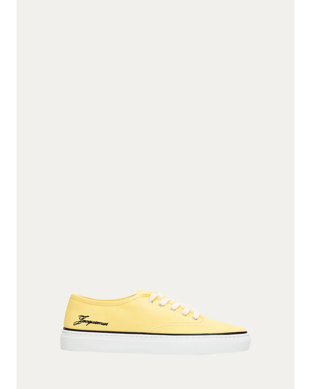 Canvas Low-Top Boat Sneakers by JACQUEMUS