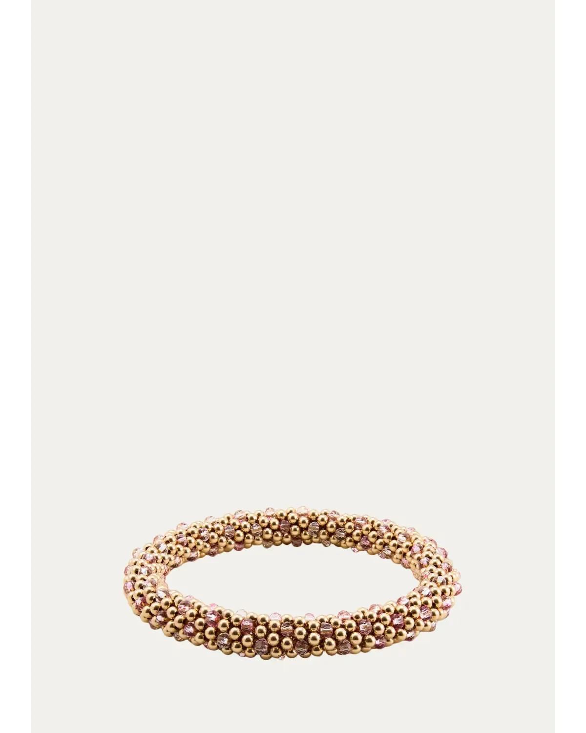 14K Yellow Gold Glenn Pink Opal Bracelet