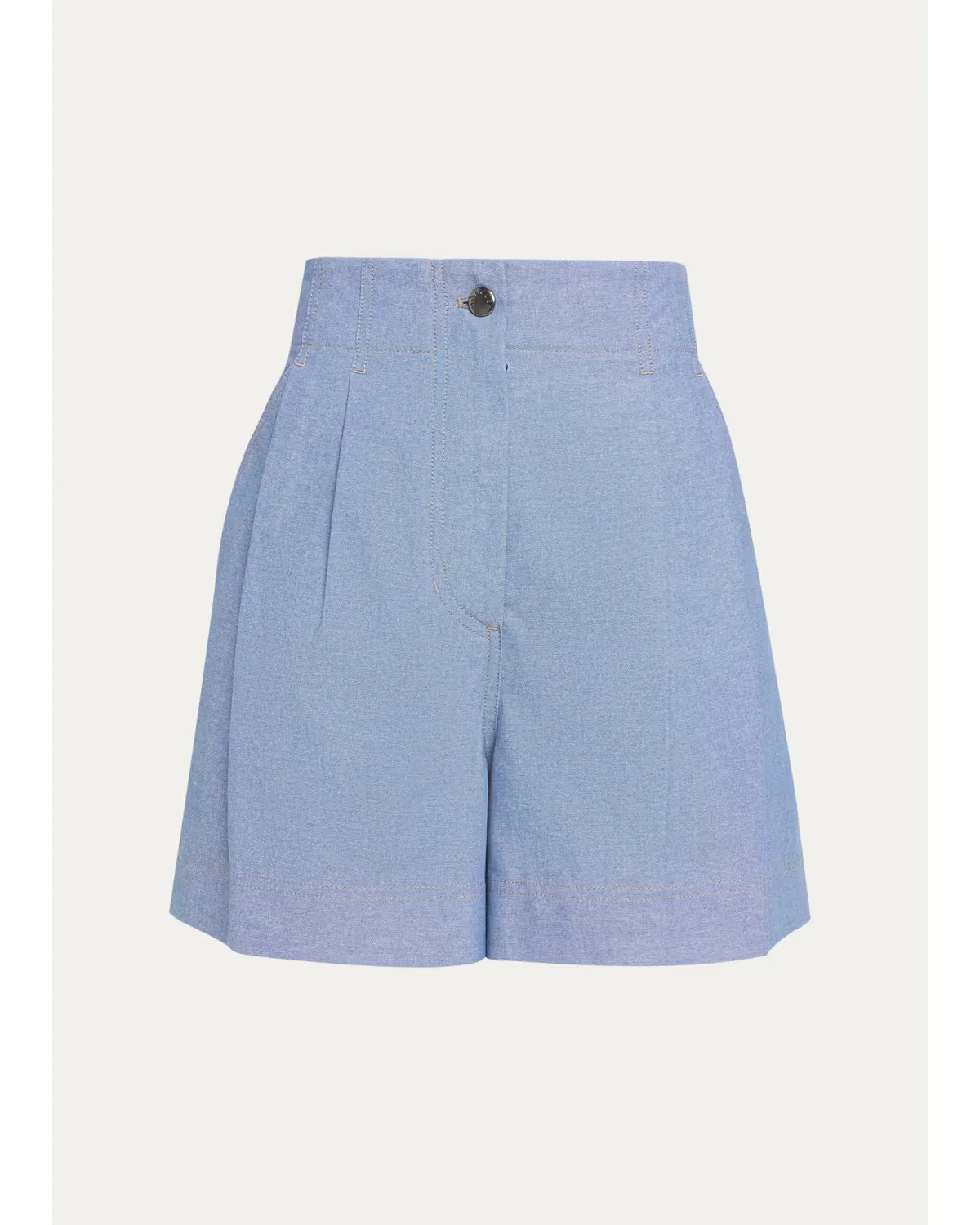 Chambray Shorts by Moncler
