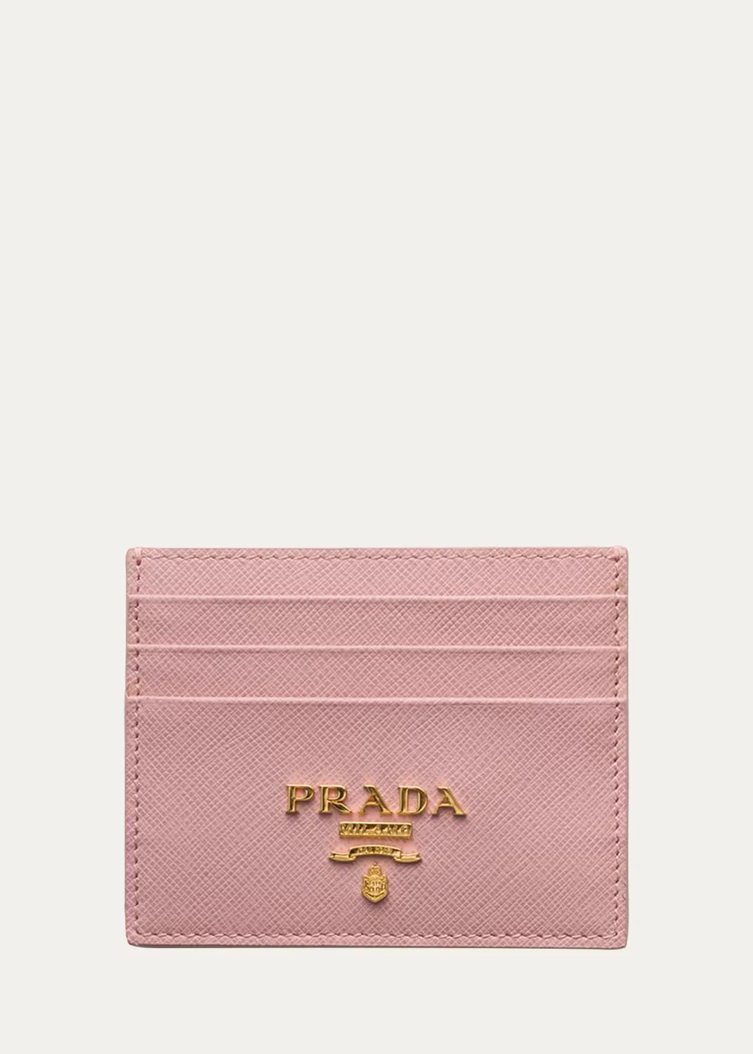 Saffiano Leather Card Holder by Prada