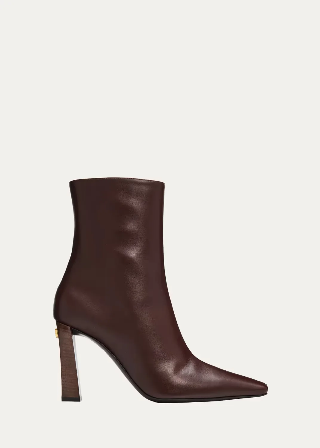 90mm Stretch Leather Ankle Booties by Giuseppe Zanotti