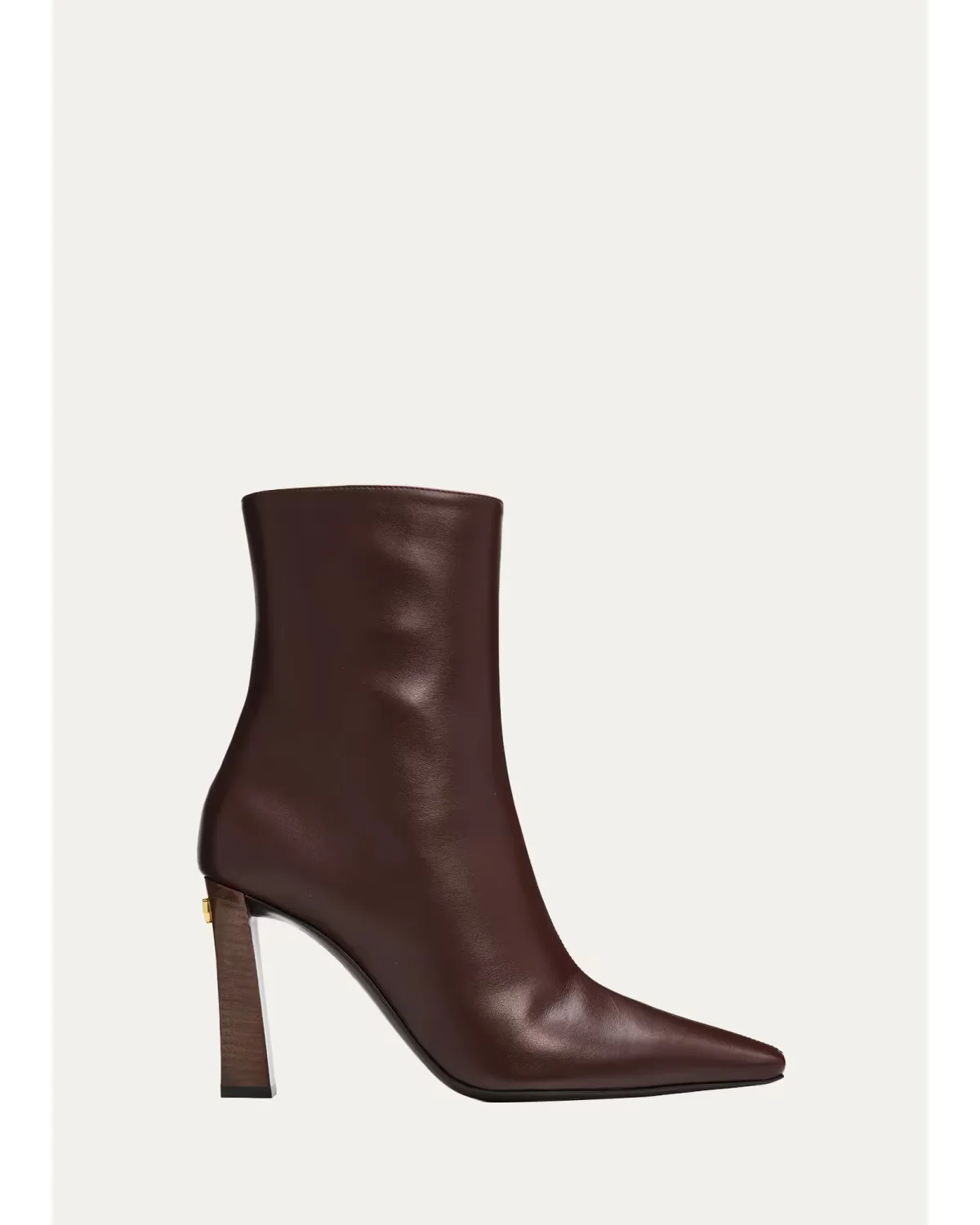 90mm Stretch Leather Ankle Booties by Giuseppe Zanotti