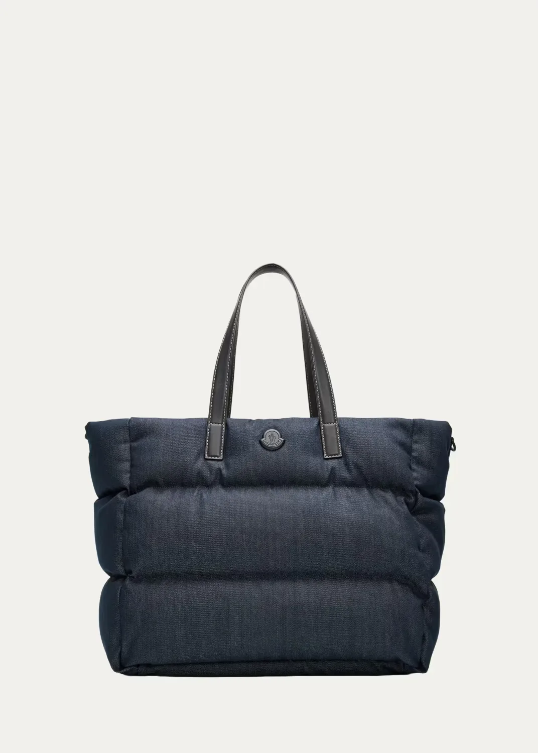 Caradoc Quilted Denim Tote Bag by Moncler