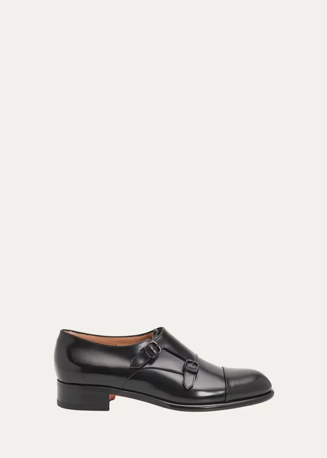 10MM Leather Loafers by Santoni