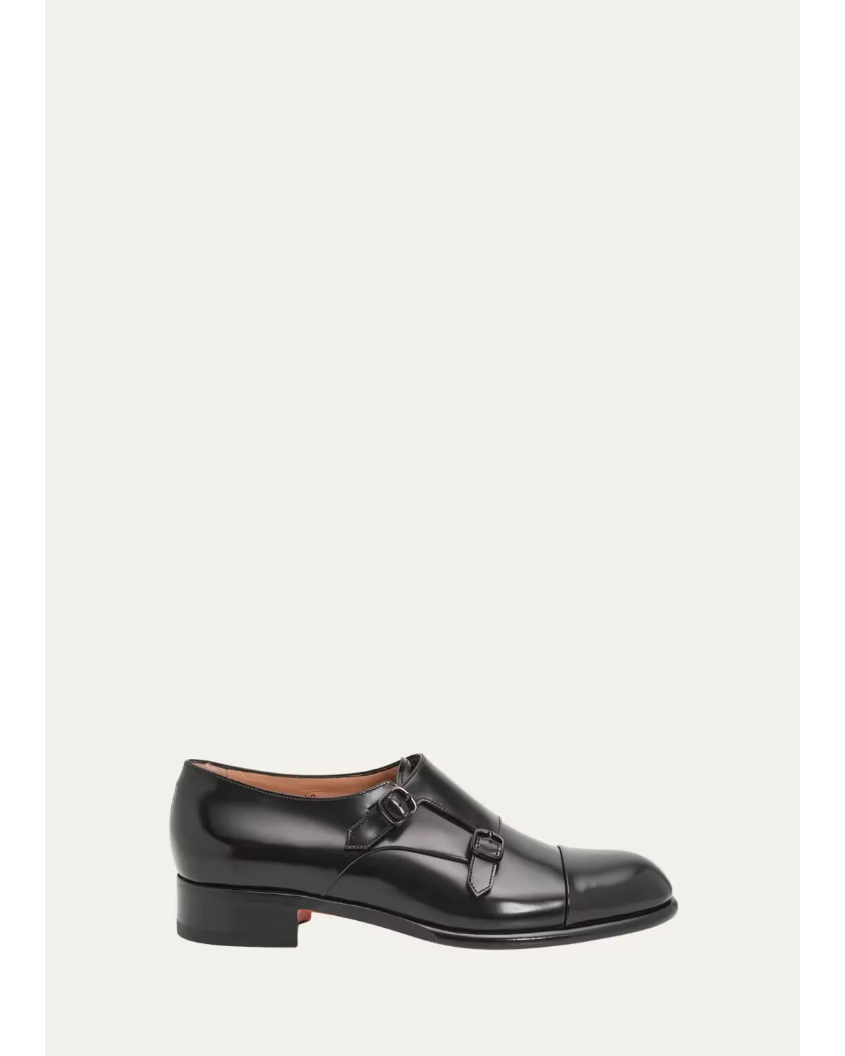 10MM Leather Loafers by Santoni