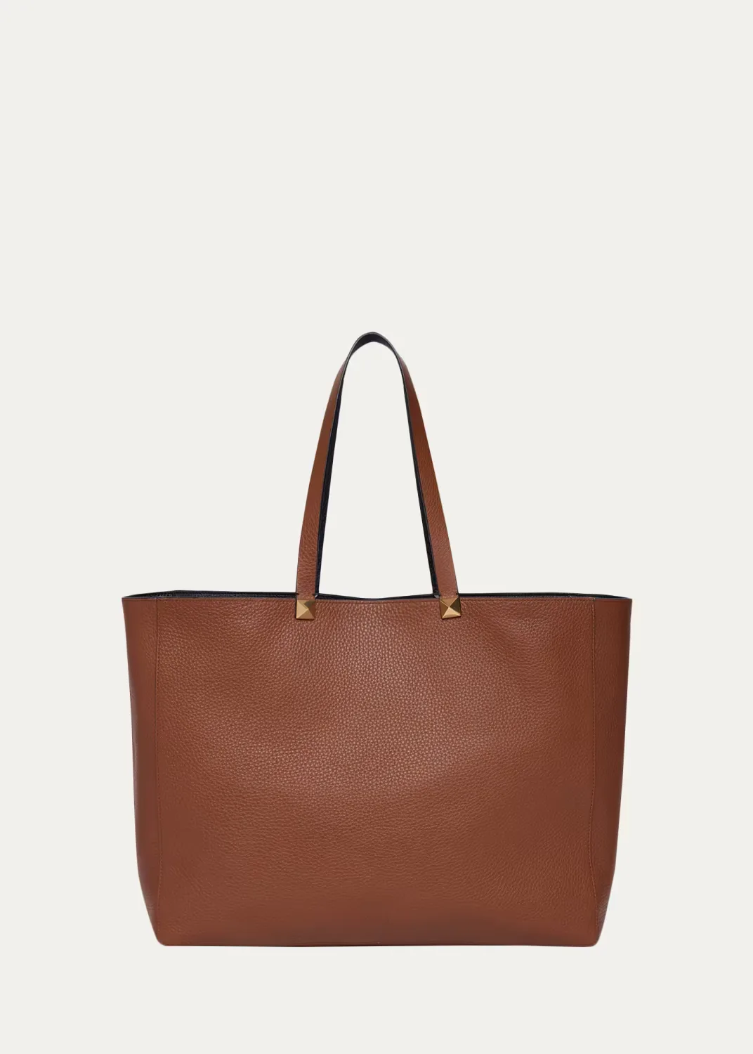 Reversible Rockstud Leather Tote Bag by Valentino Garavani