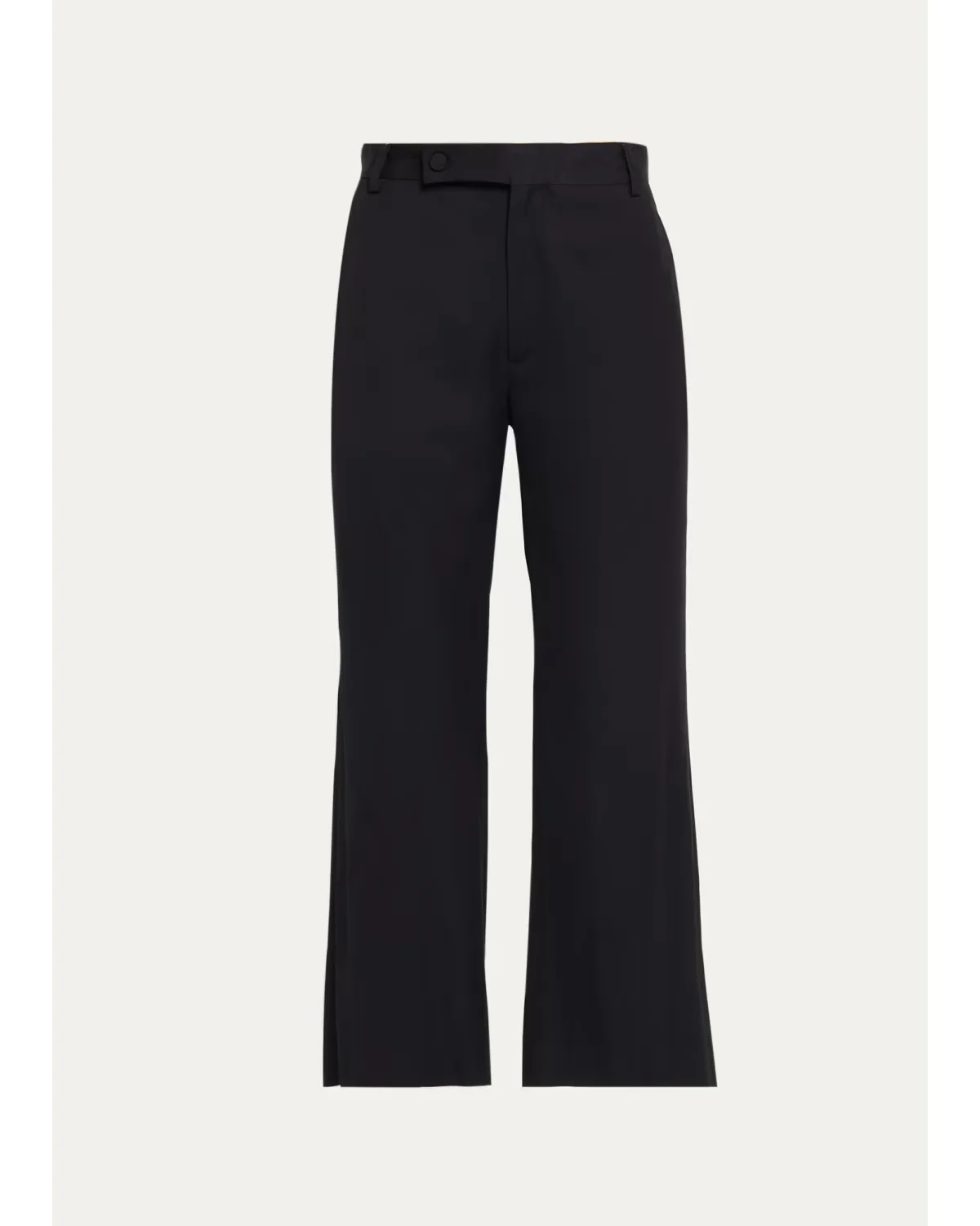 Cropped Straight-Leg Trousers by Plan C