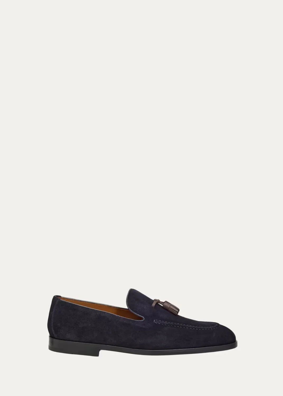 Stresa Suede Tasseled Loafers by Doucal's
