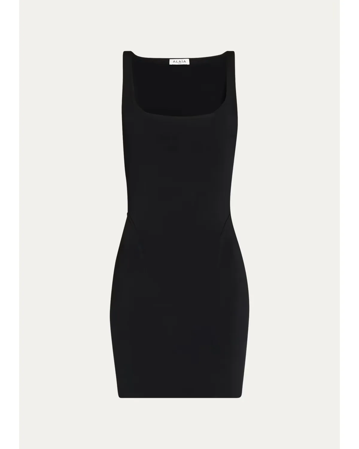 Square-Neck Sleeveless Mini Bodycon Dress by ALAA