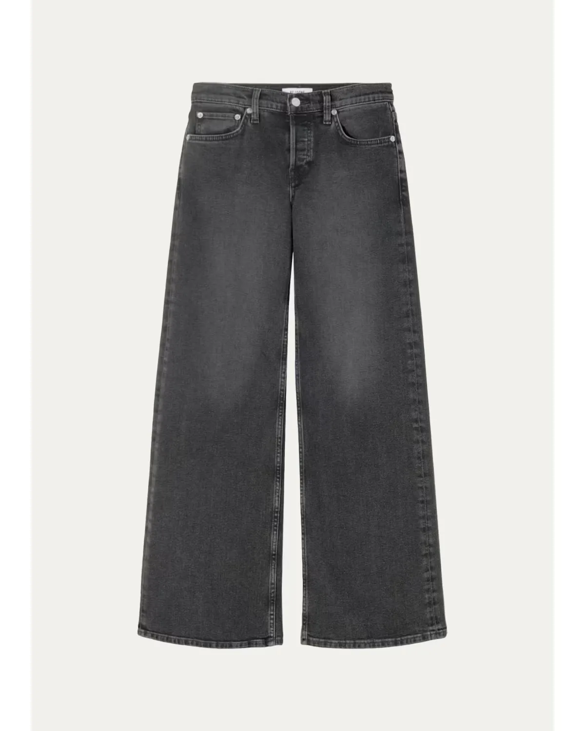 Laurel Mid-Rise Wide-Leg Jeans by Re/Done