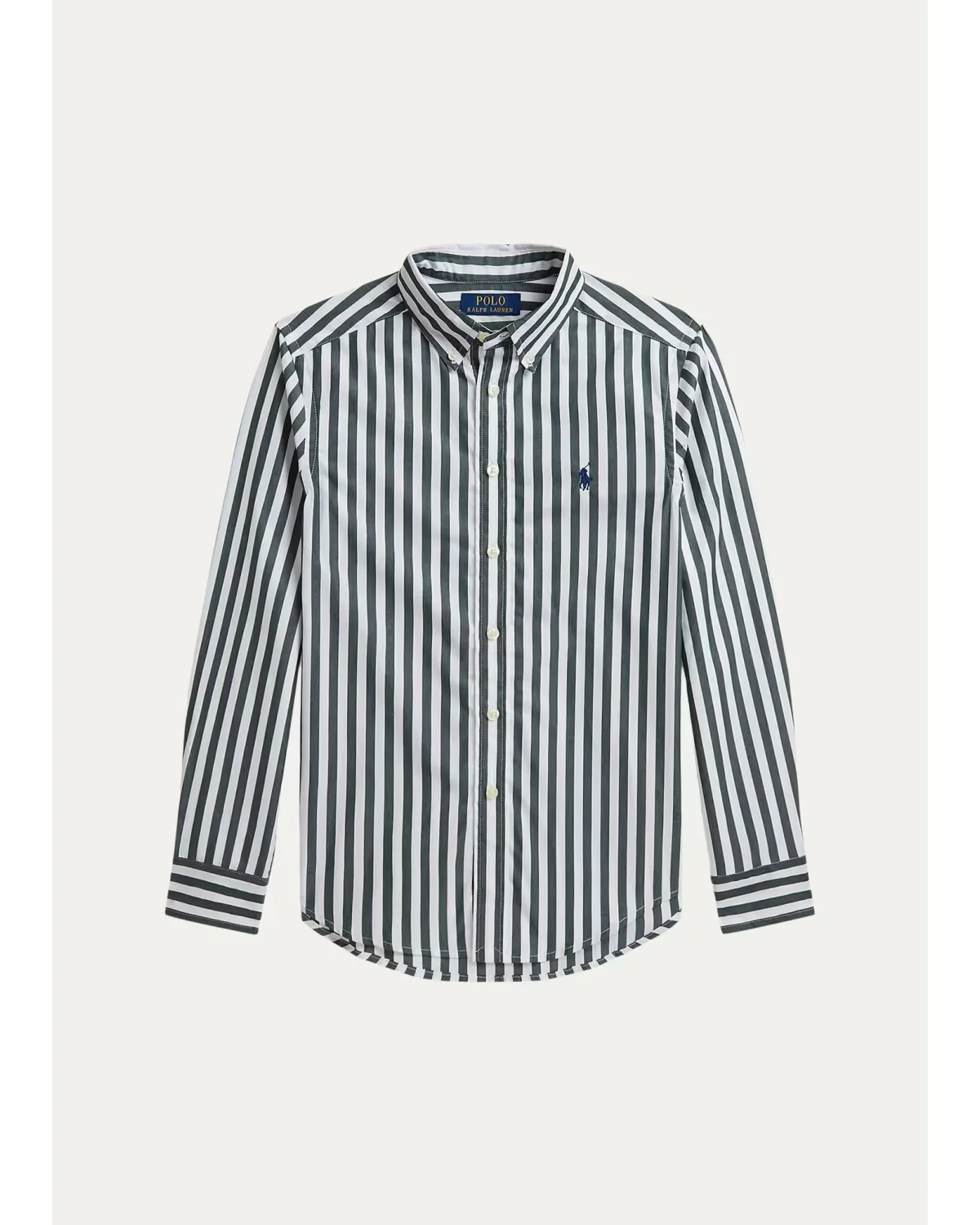 Striped Cotton Poplin Shirt by Ralph Lauren