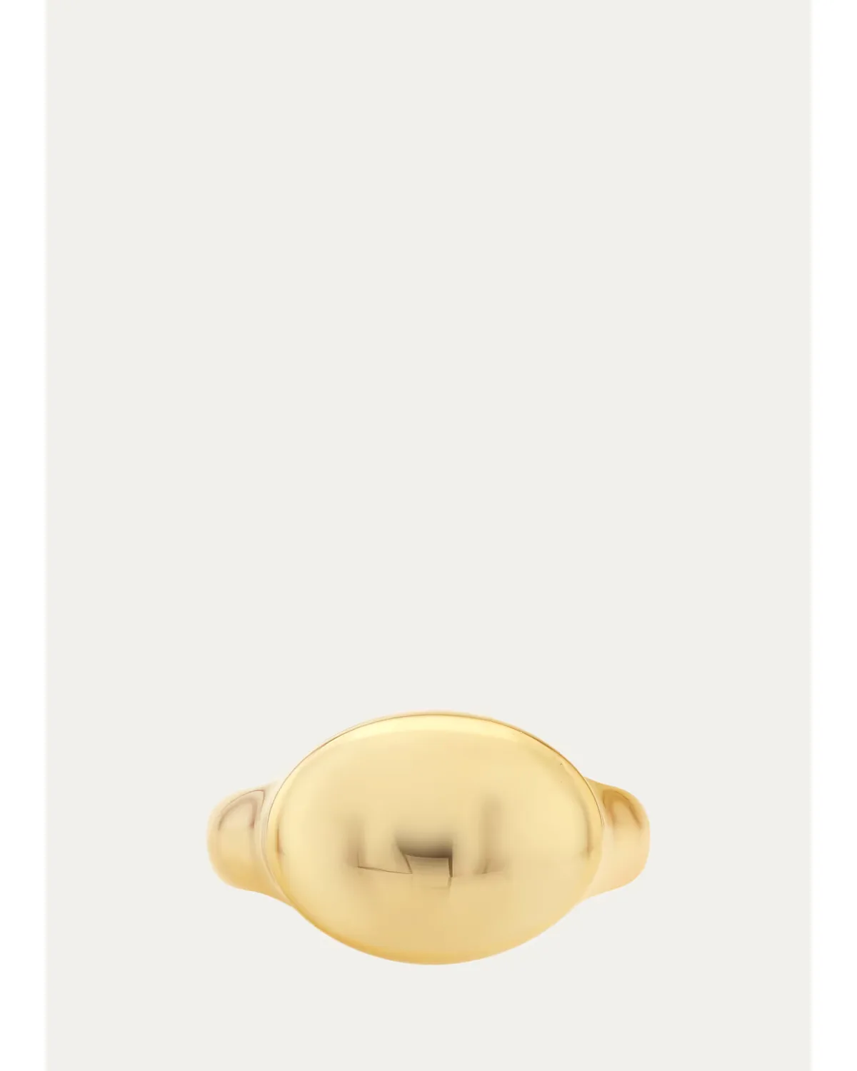 18K Yellow Gold East-West Knife Edge Ring